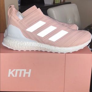 KITH x ADIDAS Nemeziz Core Pink Ultraboost